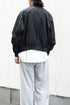 【TAUPE】"NYLON CONSTRUCTIVE ZIP JACKET"